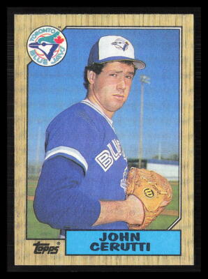 John Cerutti 1987 Topps #557  Toronto Blue Jays