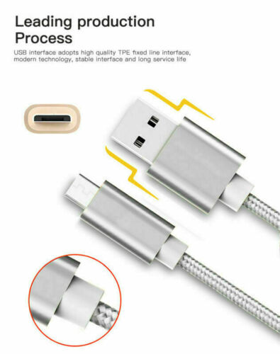 1-3M Useful USB Data Charger Charging Cable fit for iPhone Micro USB Type-C - Picture 5 of 17