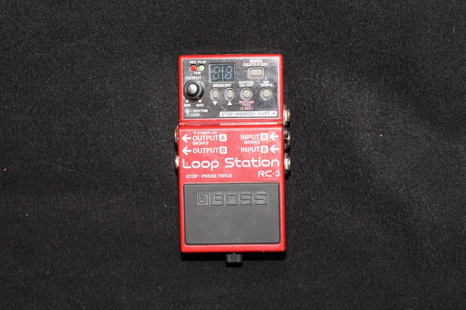 Boss RC-3 Loop Station Effects Pedal Guitar Looper Pre Owned