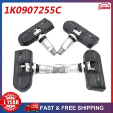 Set 4 TPMS Tire Pressure Sensor For Audi A4 Q5 VW Beetle Jetta Passat 1K0907255C