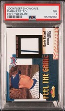 2000 FLEER SHOWCASE FEEL THE GAME FEEL THE GAME DARIN ERSTAD PSA 7