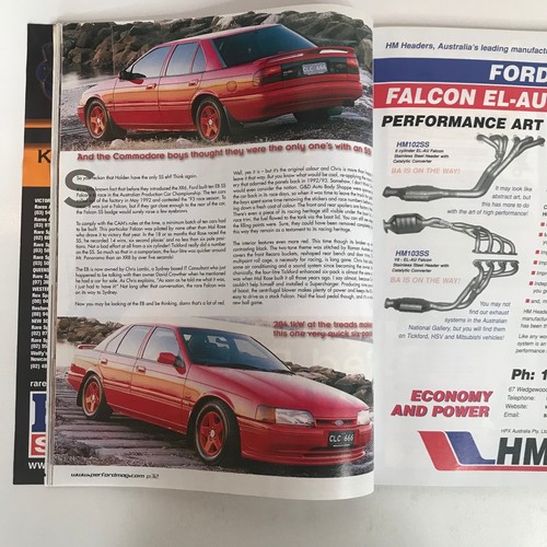 Performance Ford 2002 Vol 2 Edition 5 Car Magazine GT Ford Poster Inside - Picture 4 of 10