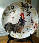 Williams Sonoma Marc Lacaze Rooster Francais Round Platter 15 1/2" Italy 2008