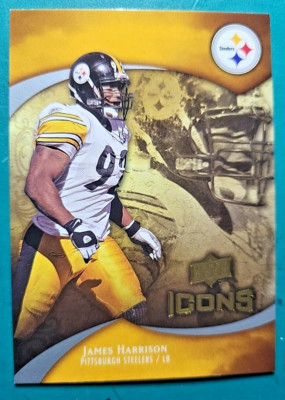 2009 Upper Deck Icons #86 James Harrison Team: Pittsburgh Steelers