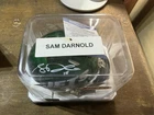 Sam Darnold Super Bowl Champ Signed Riddell NY Jets Mini Helmet Beckett Auto NFL