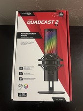 HYPERX QUADCAST 2 S USB MICROPHONE RGB 872V1AA BLACK