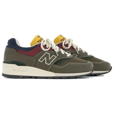 Aime Leon Dore × New Balance 997 Dark Moss Angora U997AIM Men's
