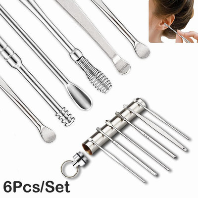 Effektiv Ohrenreinigungs Set Spiral Ohrspüler 10.5*4*1cm 360° Sauberer Gehörgang