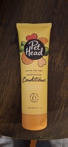 PET Head Ditch The Dirt Conditioner for Dogs 8.4 fl. oz. Orange Scent. Odor