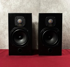 Monitor Audio Vintage 2.5 Gold Bookshelf Speakers Pair Black • Mid 1990s England