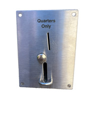 Wascomat Electrolux, Dryer Coin Drop Munzprufer PN: 438892301 With Face Plate