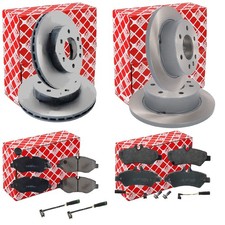 FEBI BREMSSCHEIBEN +BEL&Auml;GE VORNE+HINTEN passend f&uuml;r Mercedes Sprinter 3,5-t 906