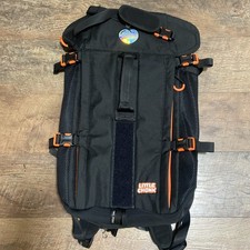 Zaino Little Chonk Nero Fibbia Cinghia Regolabile Medio Cane/Cucciolo