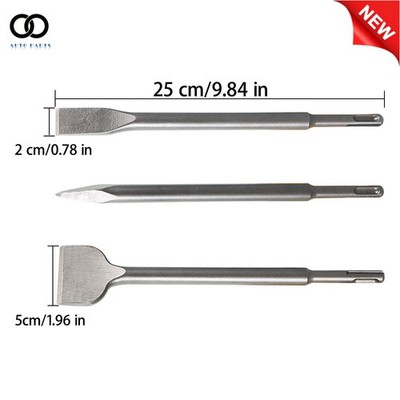 6Pcs SDS plus Chisel Set Concrete Drill Bit Set Rotary Hammer Bits High quality