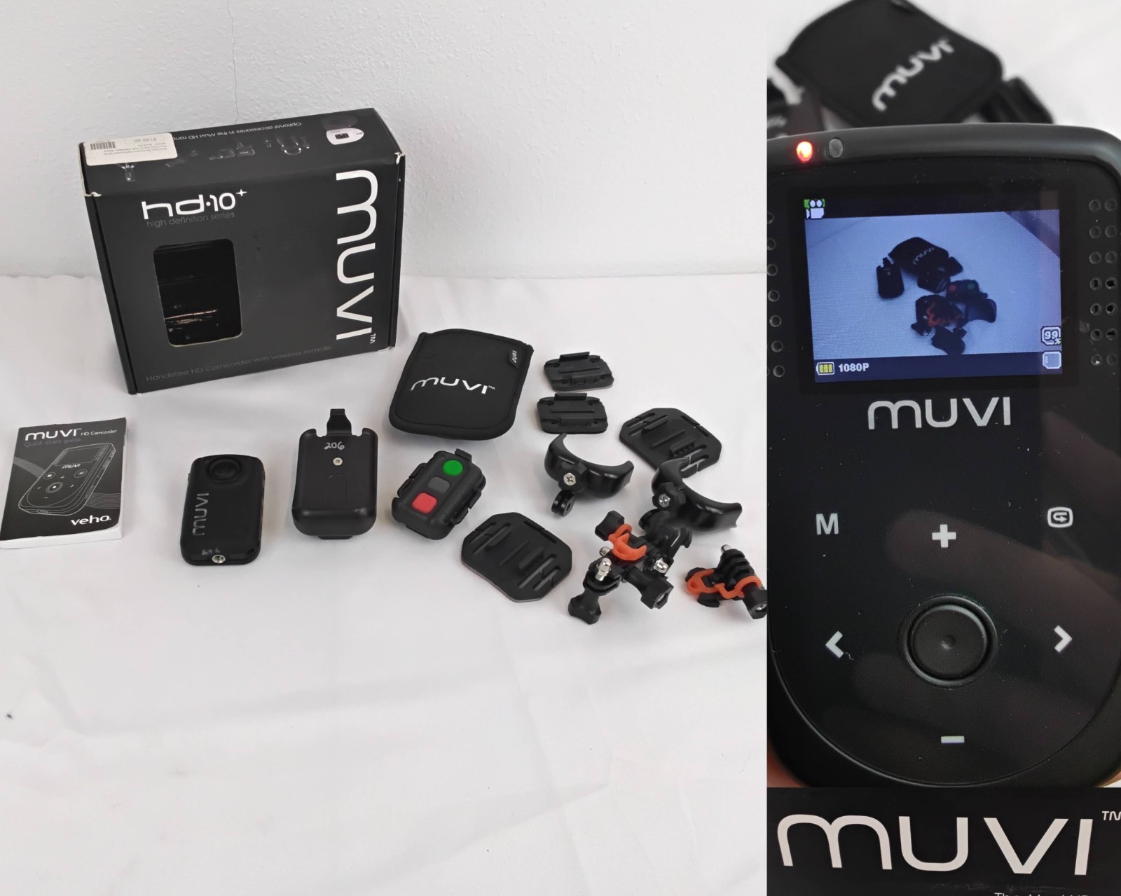 + Accessories Black With Box Tested Working #j4638
