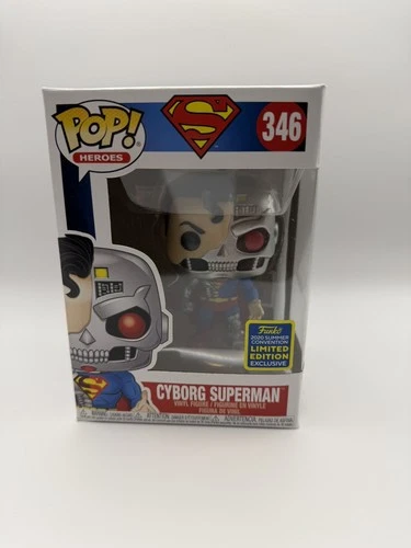Funko Pop HerosDC   Cyborg Superman #346 Limited Edition