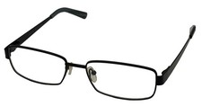 Bill Blass Eyeglass Frame Stainless Steel Metal Rectangle 972 2 Black 55mm
