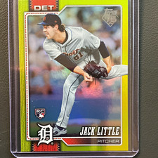 Topps 2026 Series 2 Jack Little Detroit Tigers Rookie Card #566 130/399. rookie card picture