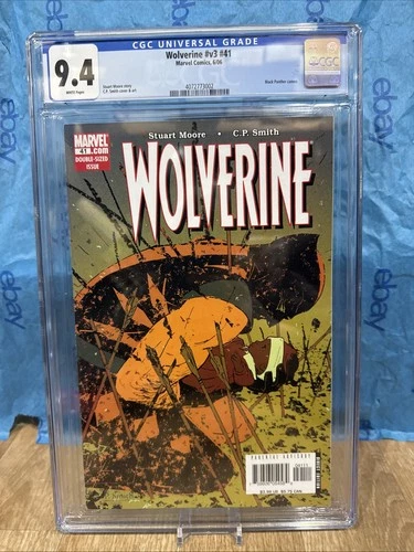 Wolverine #41 - 2003 series Marvel comics Graded Comic Cgc 9.4 Black Panther