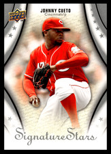 2009 Upper Deck Signature Stars Johnny Cueto #62 Cincinnati Reds MLB Baseball