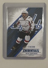 Alex Ovechkin 2024-25 Upper Deck Credentials #8 Blue 114/299