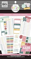 The Happy Planner Value Sticker Book Caregiver 1220 Pieces