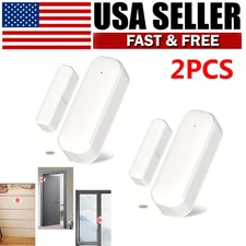 2PCS 2.4G WiFi Smart Door and Window Sensor Smart Life Contact for Home Security