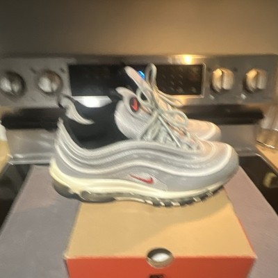 Nike Air Max 97 OG Silver Bullet 2022 Metallic Silver/Univ Red DM0028-002