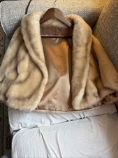 Regina Glenara by Glenoit Women's Vintage Faux Fur Coat