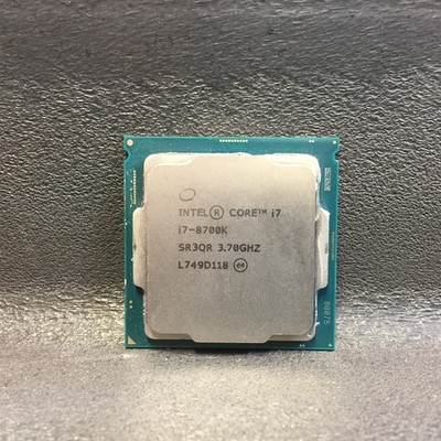 Intel Core i7-8700K SR3QR 3.20GHz Six Core LGA1151 Desktop CPU Processor Tested