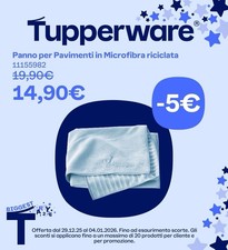 Tupperware 2 Panni In Microfibra X Pavimenti Misura 60x50 Nuovi.