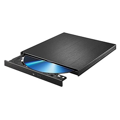 I-O DATA Portable Blu-ray Drive with Playback and Storage Software, Type-C Compa