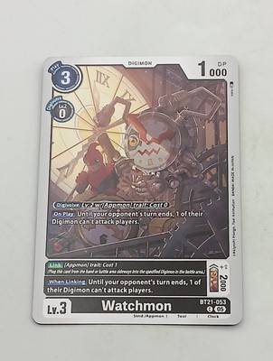 Digimon TCG Einzelkarte Watchmon NM