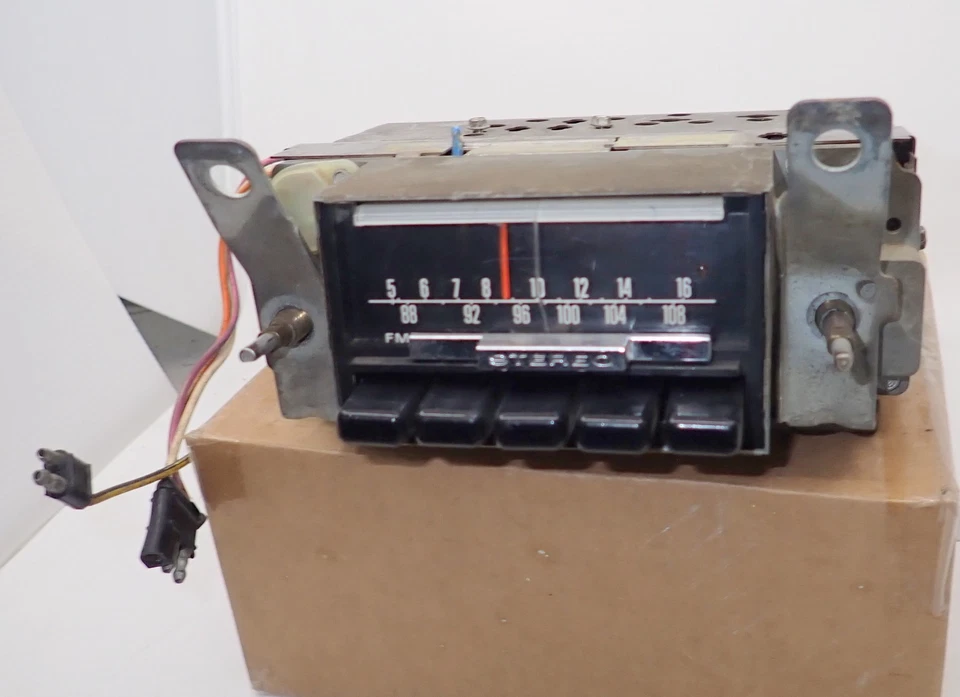 Ford Mustang 1968 fabricante de equipos originales radio AM FM F8 TBZ Mercury Cougar 1969 1970 ¡Oferta real genial! Foto 4 de 4