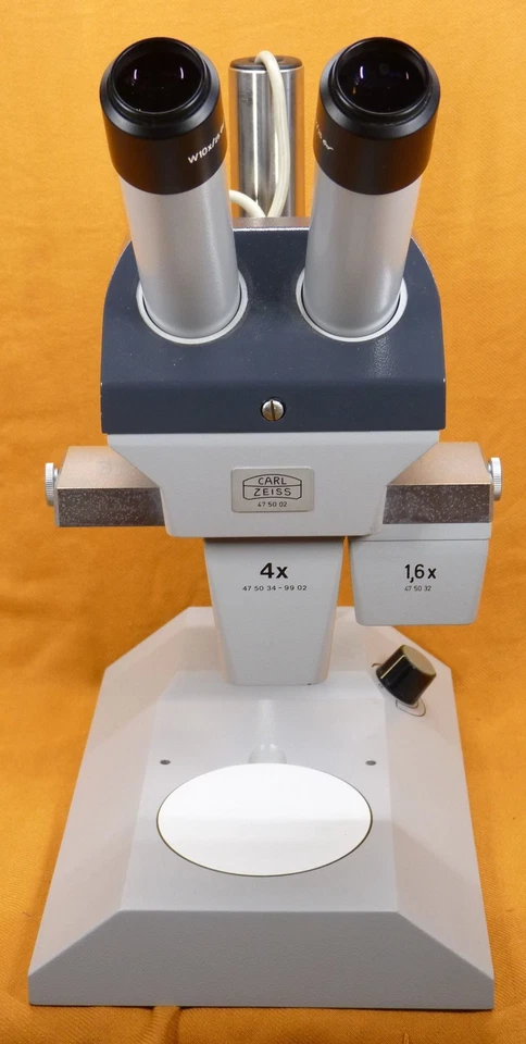 Zeiss Stereomikroskop Stemi DR mit Auflicht-Stativ / Vergrößerung 16x + 40x - Bild 3 von 4