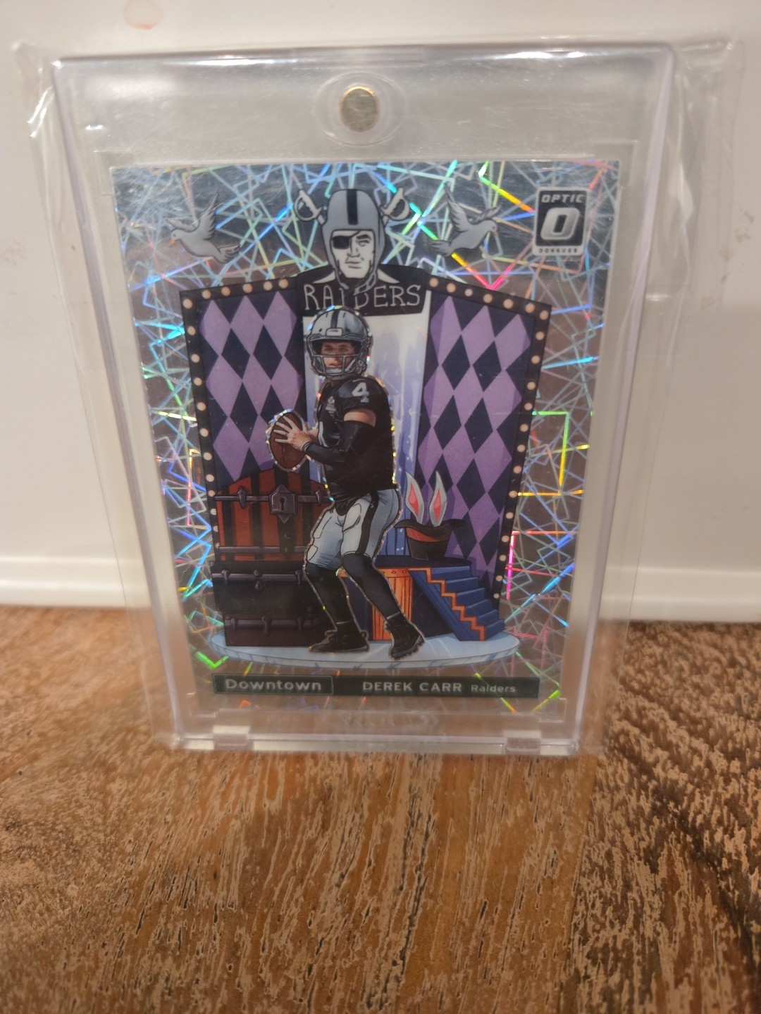 2021 Panini Donruss Optic - Downtown Derek Carr #DT-26