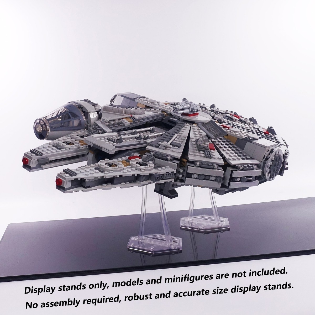 Display Stand for LEGO 75105 7965 75212 7190 75257 Millennium