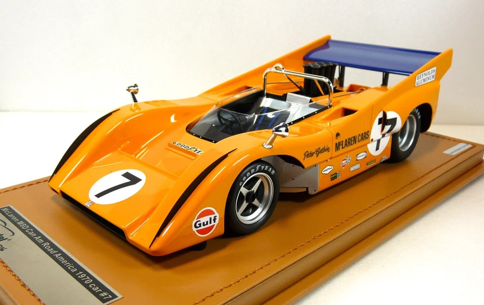 McLaren M8D Can Am Road America 1970 P. Gethin LTD TECNOMODEL 1:18 - Immagine 2 di 4