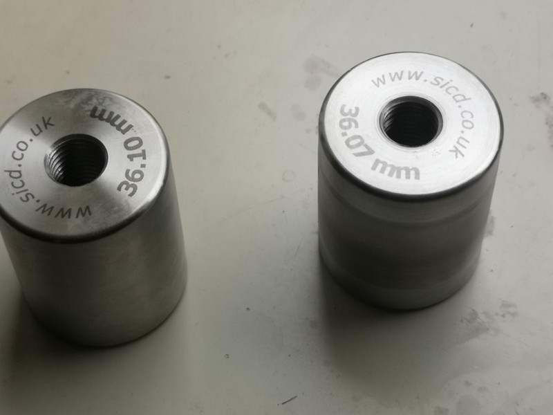 36mm Fork Bushing Sizing Tool Heads For Burnishing Manually.