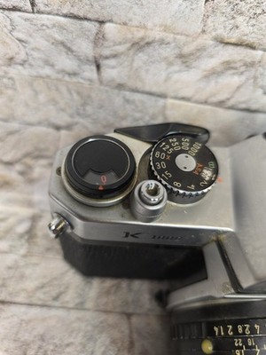 Asahi Pentax K1000 w/ Pentax 50mm 1:2 Lens 35mm SLR Film Camera | eBay