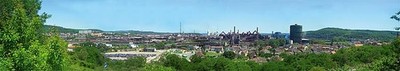 Faller 180510 - H0 / TT / N Modellhintergrund Industriegebiet - Neu