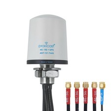 5-in-1 Combo Antenna 4x4 MIMO 5G  GPS - Vandal Resistant Low Profile Omnidir...
