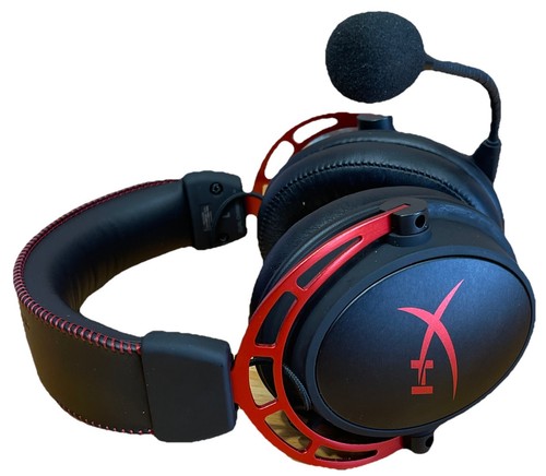 HyperX Cloud Alpha kabelloses Memory Foam Noise-Cancelling Mikrofon SCHWARZ/LESEN - Bild 3 von 4