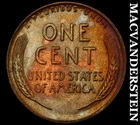 1934-D Lincoln Wheat Cent- Color- Choice Gem Brilliant Uncirculated #J7071