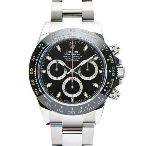 ROLEX Cosmograph Daytona 116500LN Black Men's Used Watch #51226