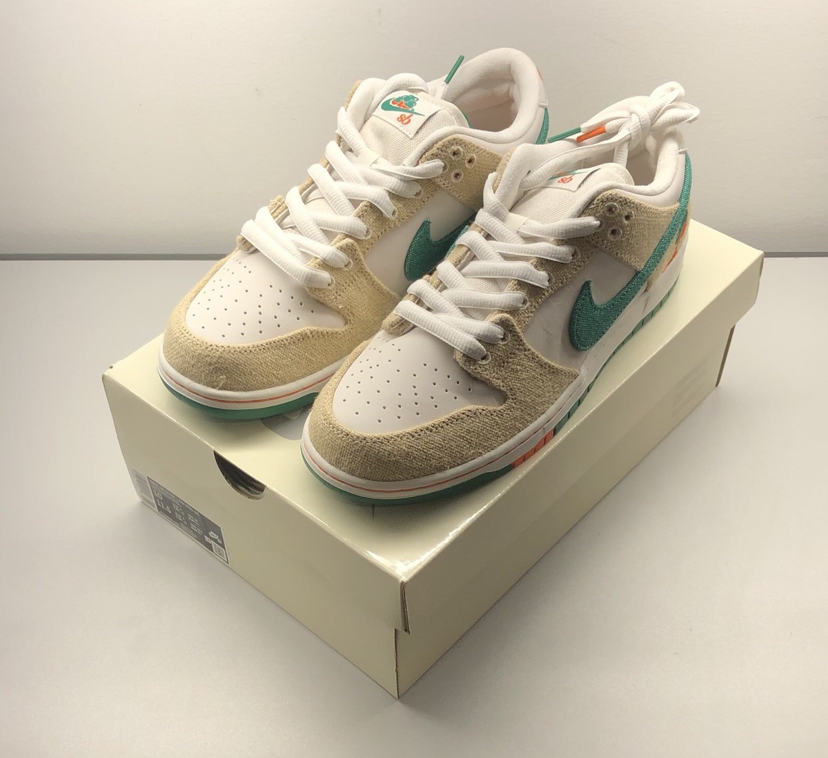 Size 10 - Nike SB Dunk Low x Jarritos White | eBay