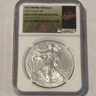 2015 American Eagle Silver $1  NGC MS69 Baltimore Orioles Major League Baseball