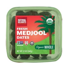 Organic Fresh Medjool Dates 12 Oz(Case Of 12)