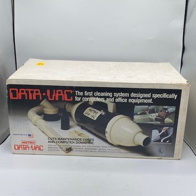 Metro Data Vac Vacuum Blower Model VM With All Accessories Works Great