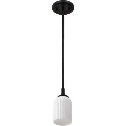 Nuvo Lighting 60/8645 Solara 5 inch Matte Black Pendant Ceiling Light - Picture 5 of 8